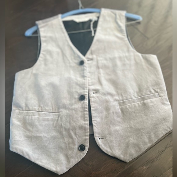 Janie and Jack x RACHEL ZOE VELVET VEST sz12 - Picture 3 of 8